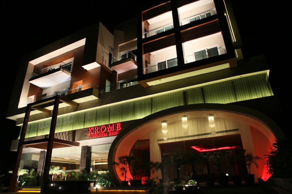 Krome - A - Boutique Hotel Meerut Buitenkant foto